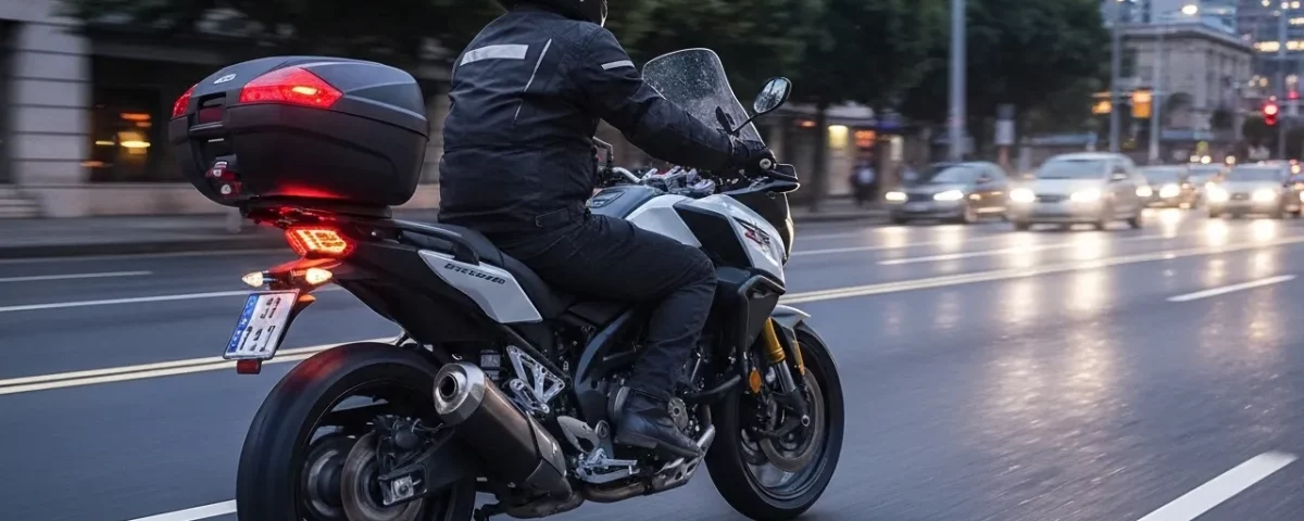 Maletero para moto en Medellín