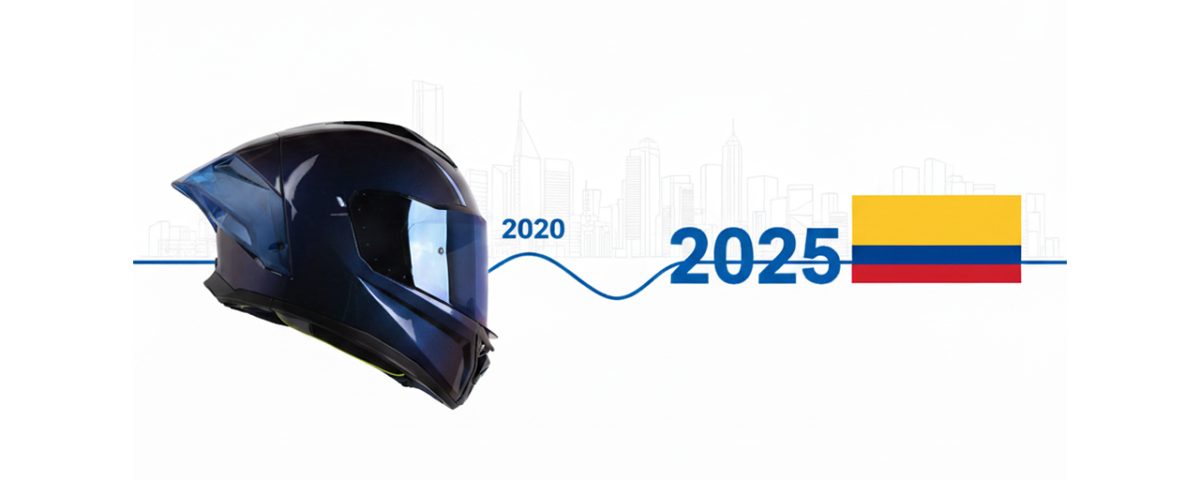 Normativa en cascos de moto en Colombia: del 2020 al 2025